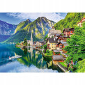 Puzzle 1000 elementów. Hallstatt, Austria Trefl