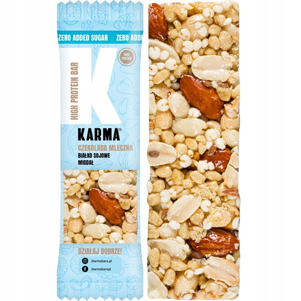 Karma Bars Baton High Protein bez cukru 35g