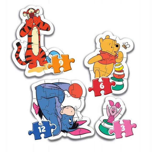 Moje Pierwsze Puzzle Kubuś Puchatek 30 el. 2+ – Clementoni