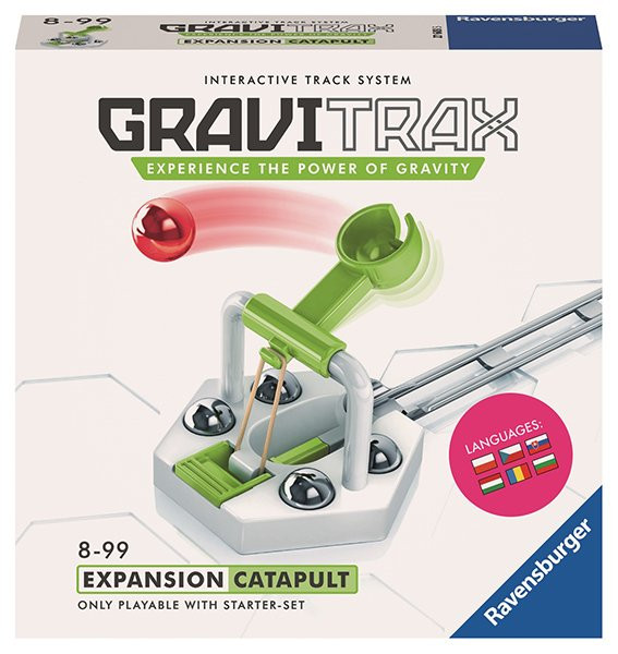 Zestaw uzupełniający Ravensburger Gravitrax metalowy biały 8 lat +