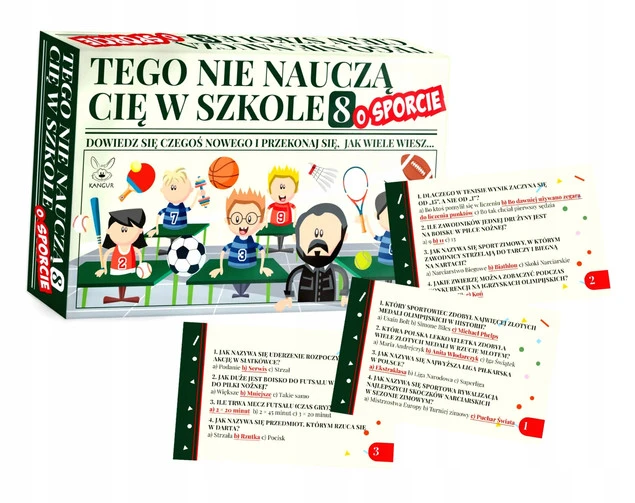 Tego nie nauczą Cię w szkole 8 O Sporcie Kangur pudełko