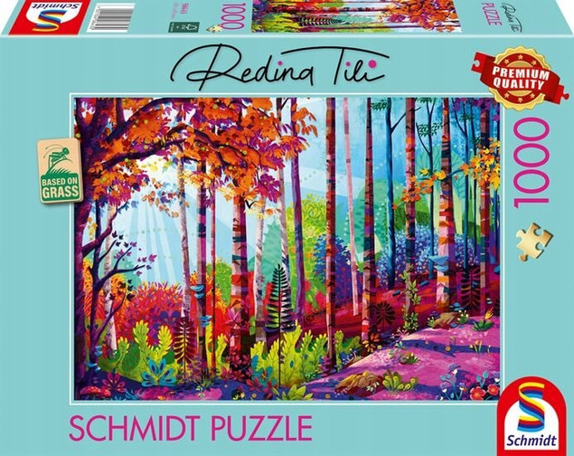 Puzzle Schmidt Spiele 1000 elementów Układanka W sercu lasu