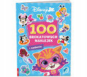 Disney Mix 100 brokatowych naklejek i zadania Praca zbiorowa