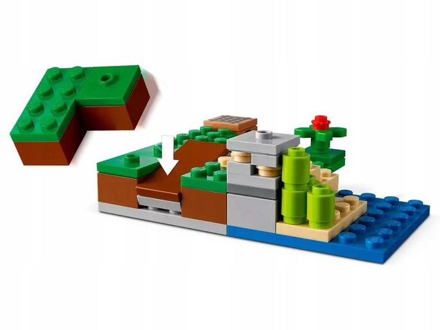 LEGO MINECRAFT Zasadzka Creepera 21177