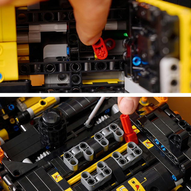 LEGO Technic 42215 Koparka Volvo EC500 Hybrydowa z Zmechanizowanymi Funkcjami dla Dorosłych