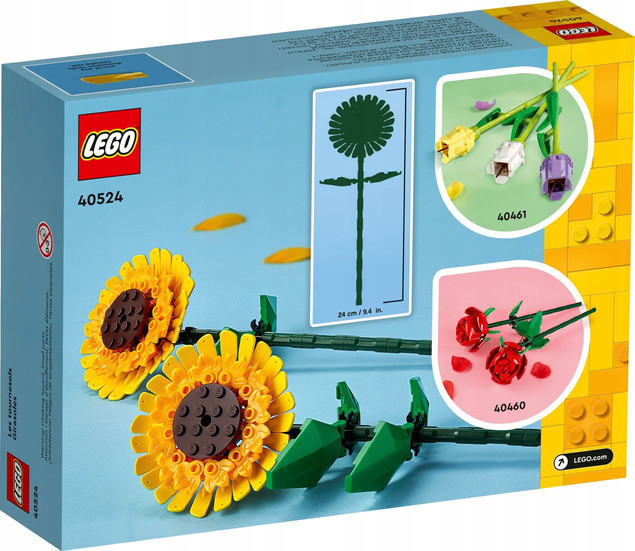 LEGO Icons Słoneczniki 191el. 8+ 40524
