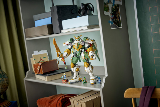 LEGO NINJAGO 71860 Tytanowy Robot Lloyda: 15 lat NINJAGO – Zestaw Kolekcjonerski
