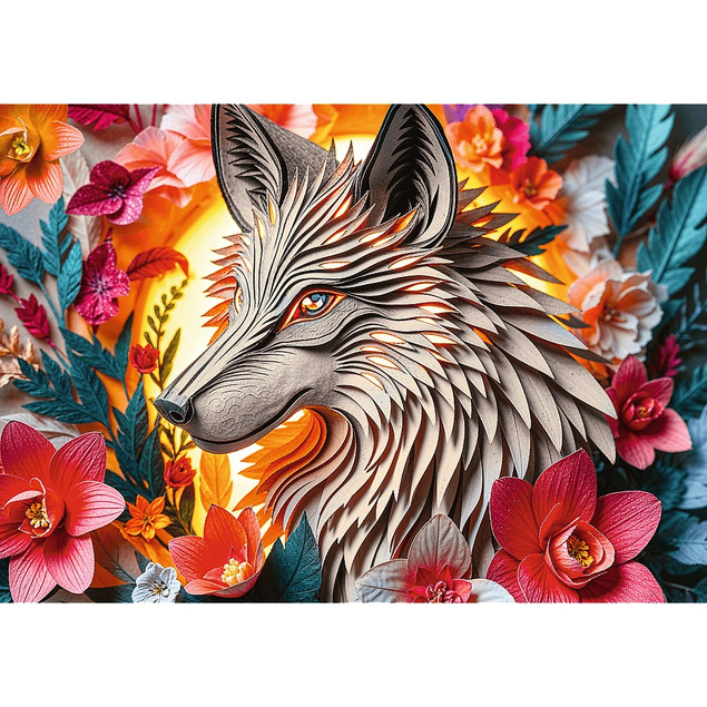 Puzzle Trefl 1000 elementów Puzzle 1000 Wilk