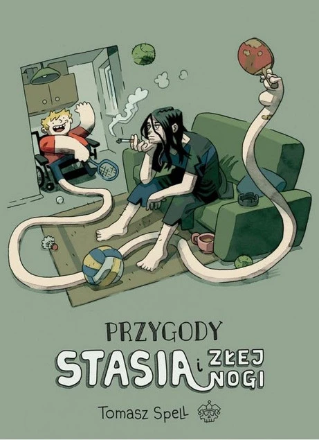 Przygody Stasia i złej nogi okładka