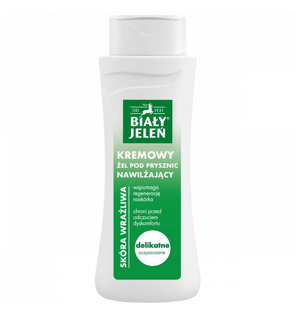 Kremowy żel pod prysznic 300 ml – Biały Jeleń