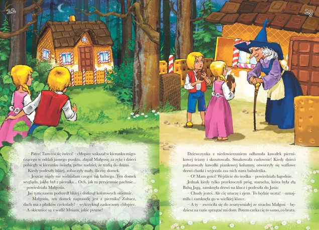 Baśnie Grimm Kolorowa Klasyka Jakub I Wilhelm Grimm TW Greg