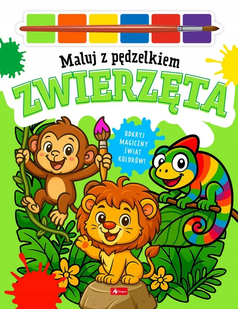 Zwierzęta. Maluj pędzelkiem Wojciech Baturo