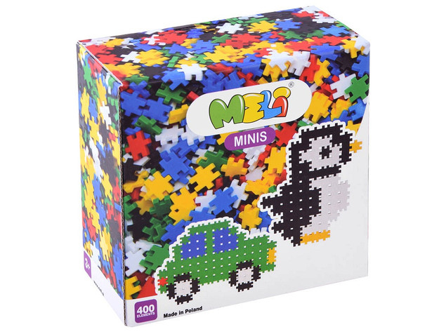 Klocki Konstrukcyjne Wafle Meli Minis 400 el. (50301)