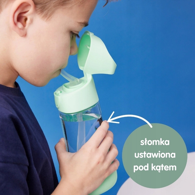Butelka sportowa B.Box 450ml tritanowa ze słomką