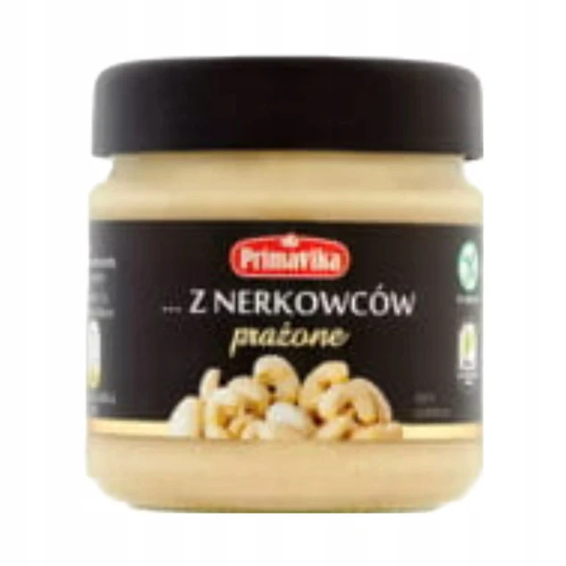 Krem z orzechów nerkowca Primavika 185 g wegańskie