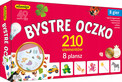 Gra Planszowa Adamigo Bystre Oczko 8w1 – Edukacyjna Loteryjka dla Dzieci 4+