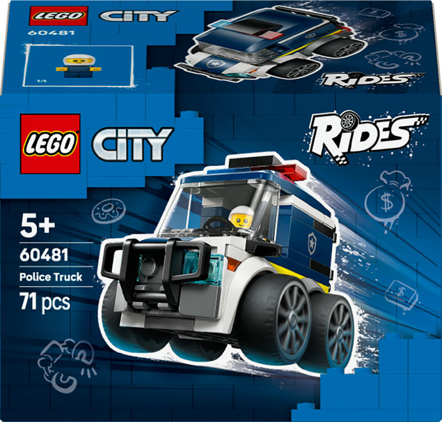 LEGO City - Pojazdy - Ciężarówka policyjna 60481
