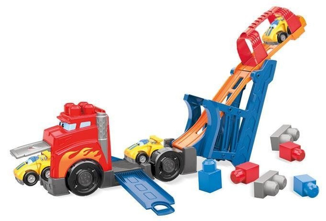 Mega Bloks Pojazd Wyścigowa ciężarówka First Builders