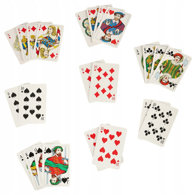 Karty Standardowe 24 Listyki Classic Trefl