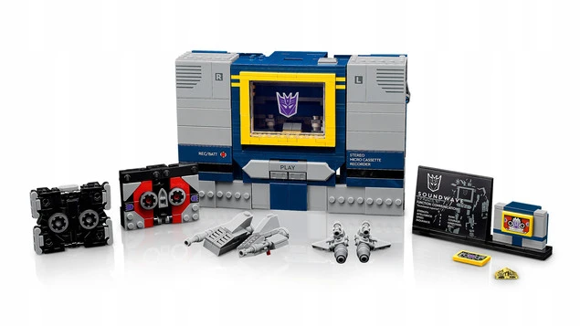LEGO Icons 10358 Transformers: Soundwave Model Kolekcjonerski_6
