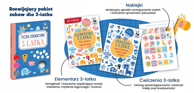 Teczka edukacyjna 3-latka