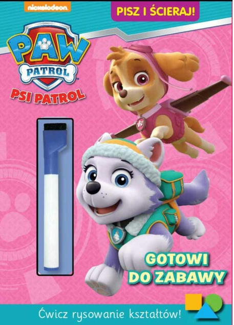 Psi Patrol. Pisz i ścieraj! Gotowi do zabawy
