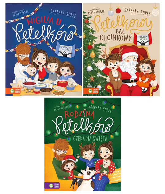 PAKIET 3x Wigilia u Pętelków + Pętelkowy Bal Choinkowy + Rodzina Pętelków