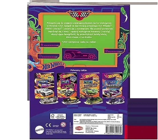 Mattel Hot Wheels. Monster City Praca zbiorowa