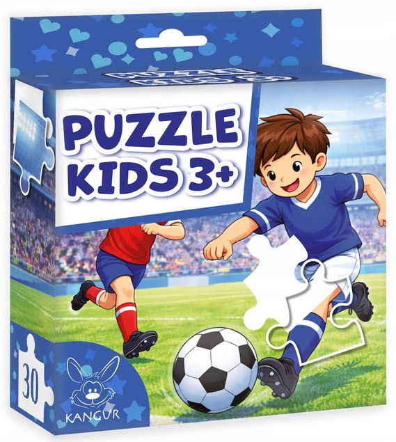 Puzzle 30 el. Piłkarze 3+ – Kangur