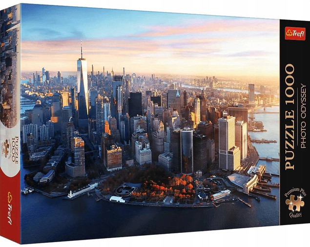 Puzzle 1000 Nowy Jork Manhattan Trefl