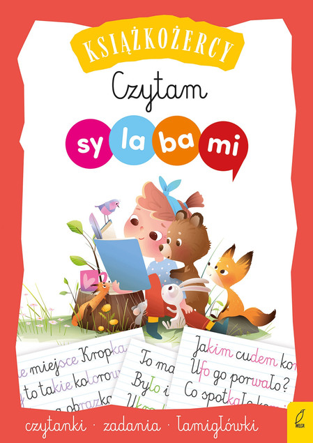 Czytam sylabami. Czytanki, zadania, łamigłówki. Książkożercy
