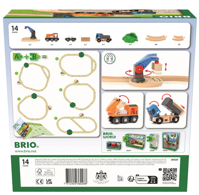 Brio 36028 Podstawowy zestaw załadunkowy
