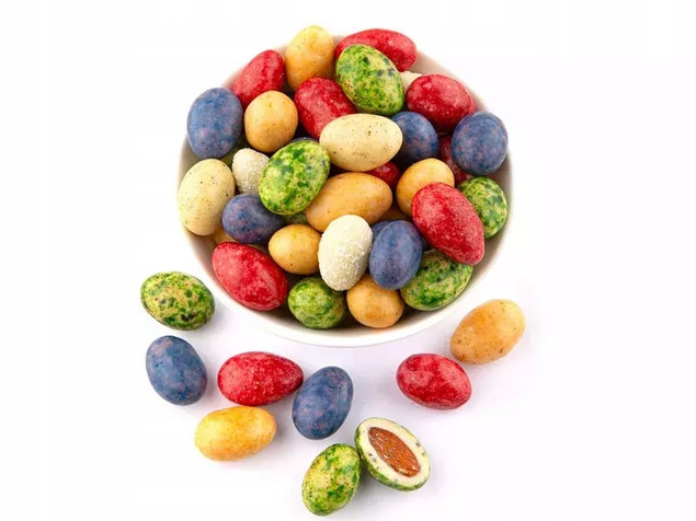 Wielkanocne Jajeczka Mix.it z migdałami w białej czekoladzie 65g