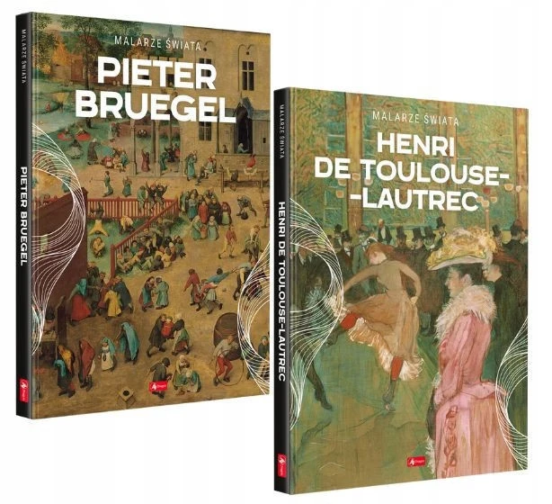 Książka o Pieterze Brueglu i Henri de Toulouse-Lautrec