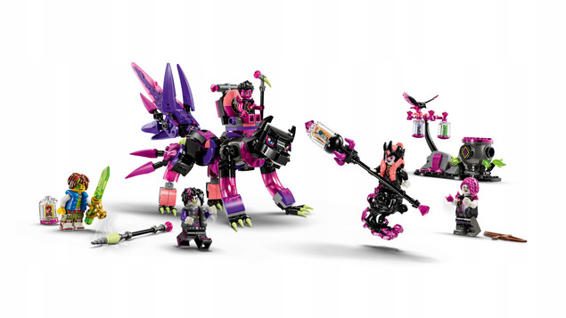 LEGO DREAMZzz 71483 Stwory z koszmarów Nigdywiedźmy Kruk Wilkołak DoomBlob