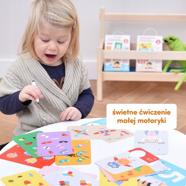 Poznaję Cyfry Zabawy Edukacyjne Z Pisakiem 3+ CzuCzu