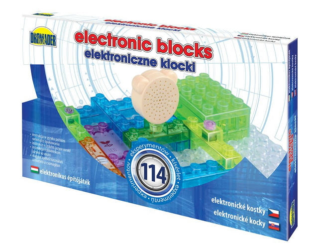 Elektroniczne Klocki 114 Eksperymentów
