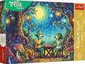 Puzzle 100 Rodzina Treflików Inspired By Art Spotkanie w Kawiarni Trefl