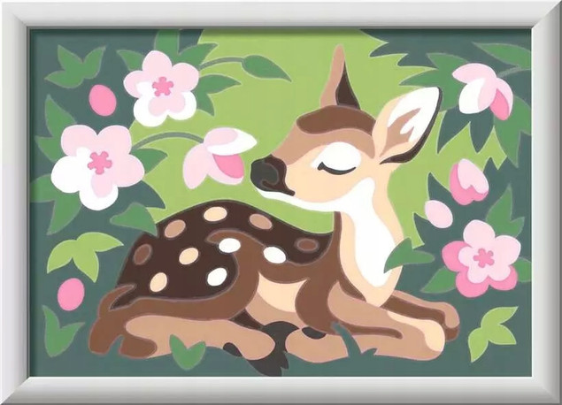 Malowanie po numerach Ravensburger CreArt Mała sarenka 16x22,2 cm