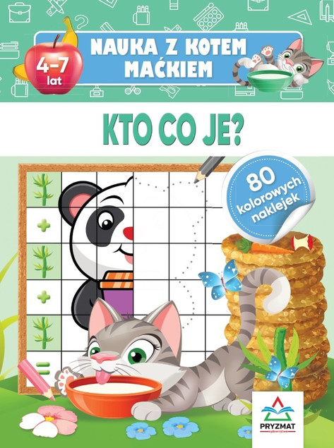 Kto co je? Nauka z Kotem Maćkiem Hristo Dimitrov – Książka Edukacyjna dla Dzieci