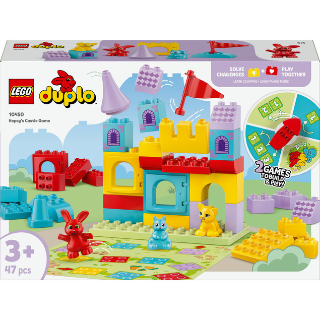 LEGO DUPLO 10450 Zamek i Gra Planszowa 2w1 Edukacyjny