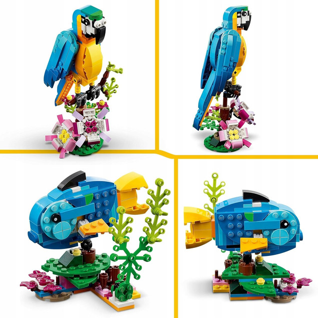 Lego CREATOR 31136 Egzotyczna papuga