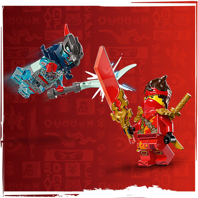 LEGO Ninjago Kai i wyścigi motocyklowe 71838 – Motocykle Ninja