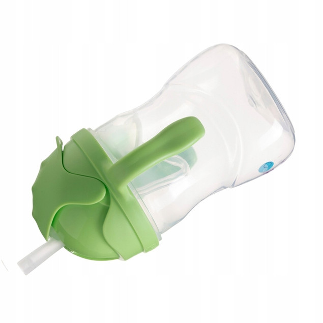 Kubek niekapek b.box 240 ml 6m+ z obciążoną słomką