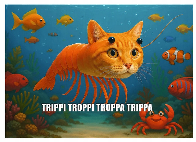 Puzzle TREFL 200 elementów BrainRots: Trippi Troppi Troppa Trippa
