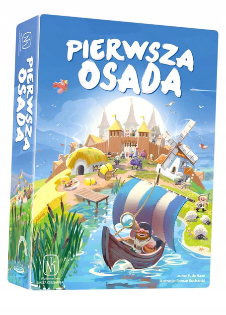 Pierwsza Osada – gra karciana strategiczna, 2-4 graczy, 8+