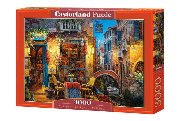 Puzzle 3000 Our Special Place In Venice Castorland