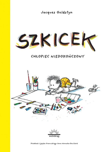 Szkicek - Chłopiec niedokończony Jacques Goldstyn