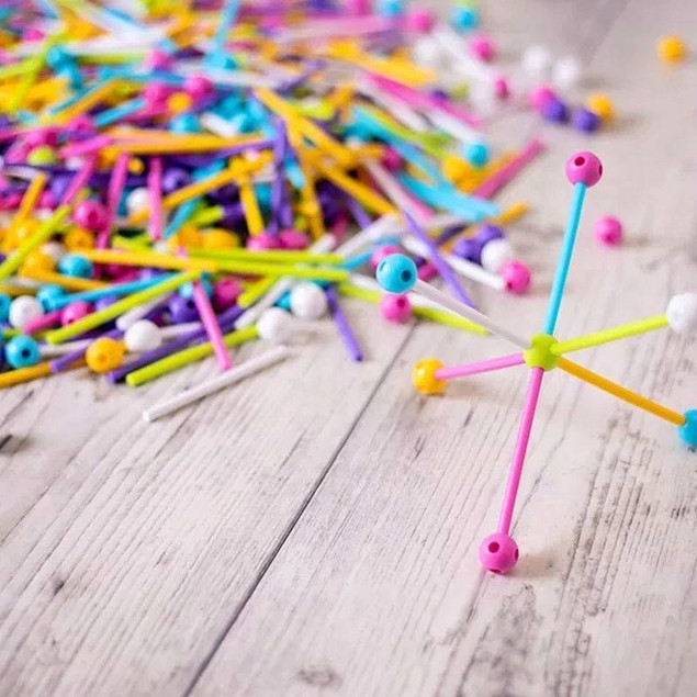 Meli Stik Pink 150 el. – Klocki Konstrukcyjne Pastelowe