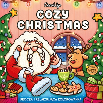 Cozy Christmas. Urocza i relaksująca kolorowanka - Coco Wyo